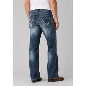Rock & Republic Bolt Distressed Jeans Blue Men 34